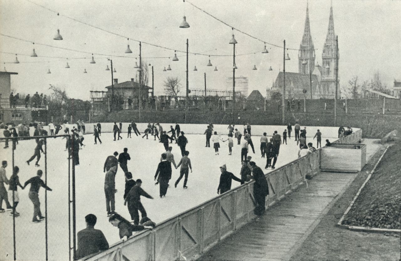 SRC Šalata, Klizalište 1962. godine